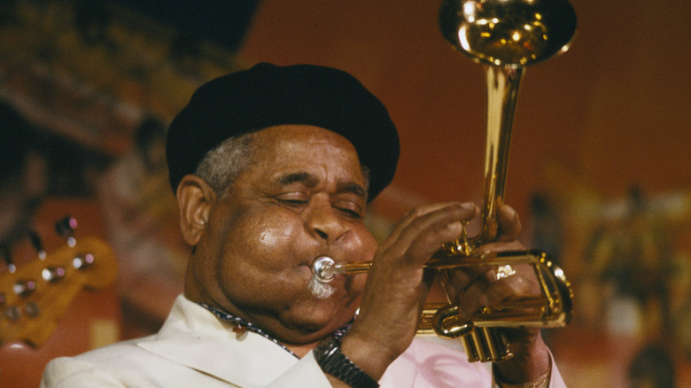 Dizzy Gillespie performing