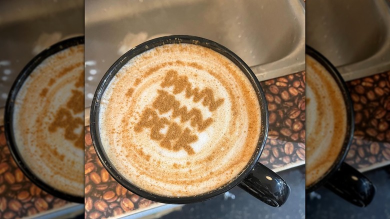 Cappuccino from Downtown Perk in Ashland, Ohio