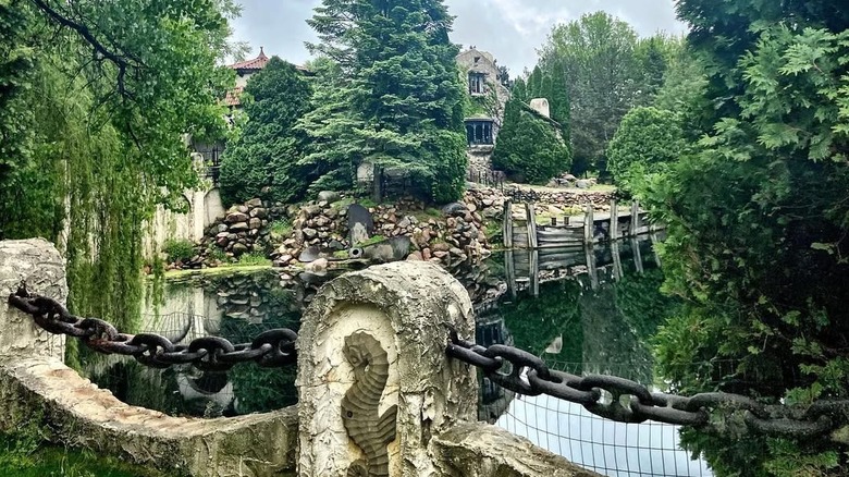 Lake surrouned by greenery in Ida Grove