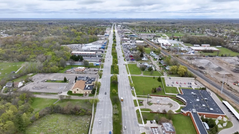 Aerial view of Wayne