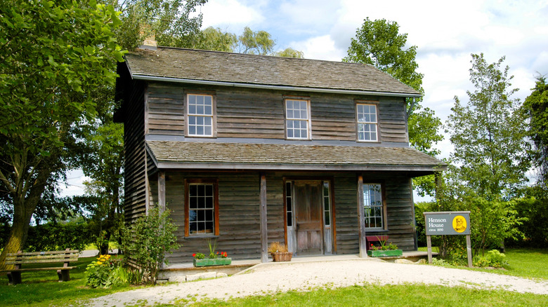 Josiah Henson's cabin at the Dawn Settlement historic site near Dresden, Ontario
