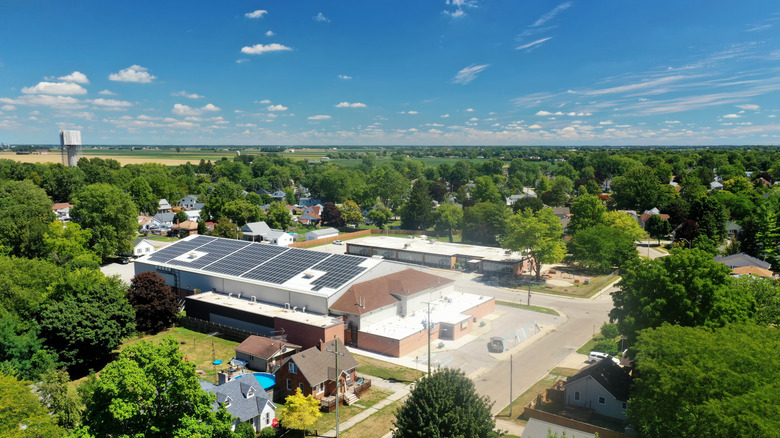 The Wallaceburg Memorial Arena in Wallaceburg, Ontario, Canada