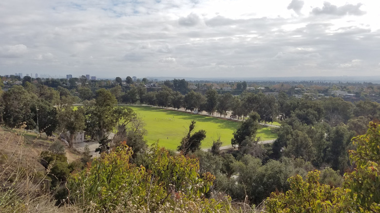 View of Will Rogers State Historic Park in California