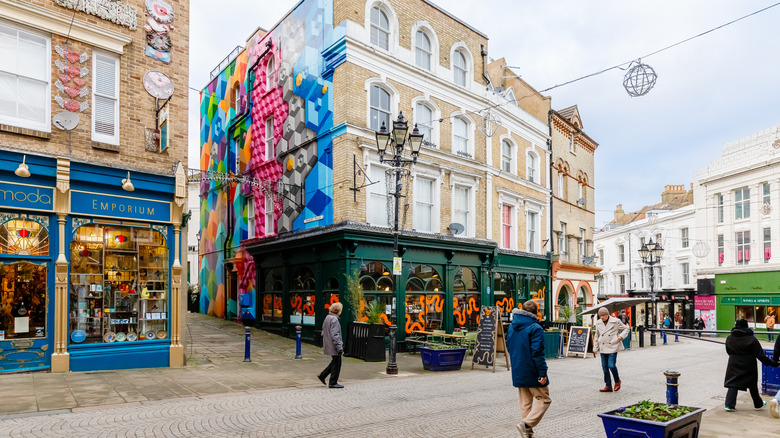 Shops and art spaces in Folkestone Creative Quarter