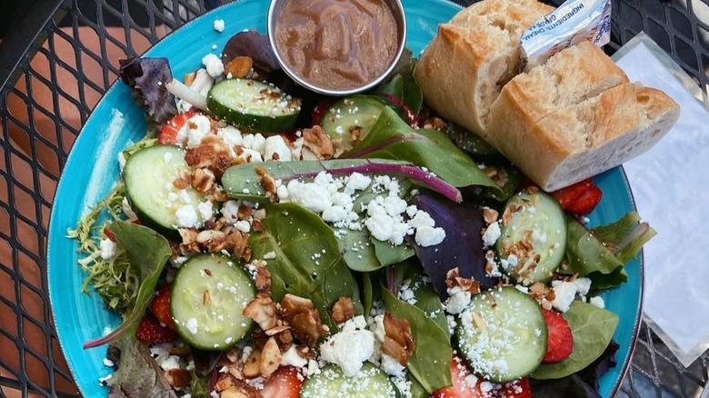 A salad at Sweet Beet Station