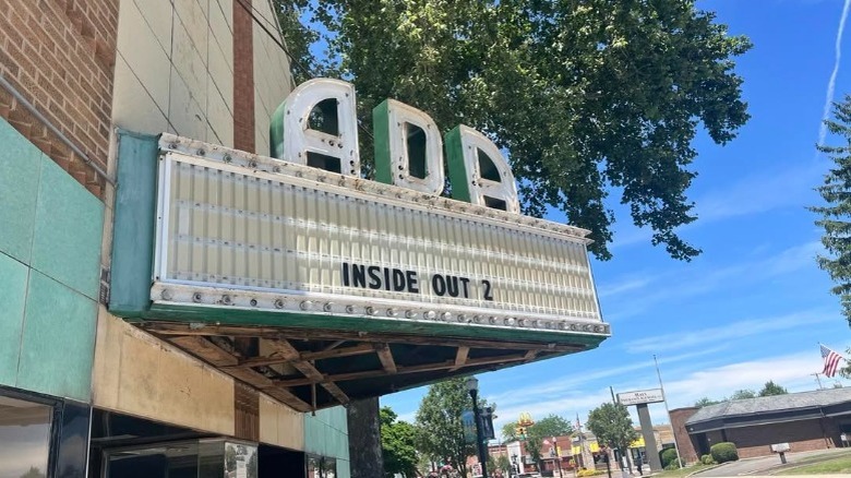 The Ada Theatre in downtown Ada, Ohio
