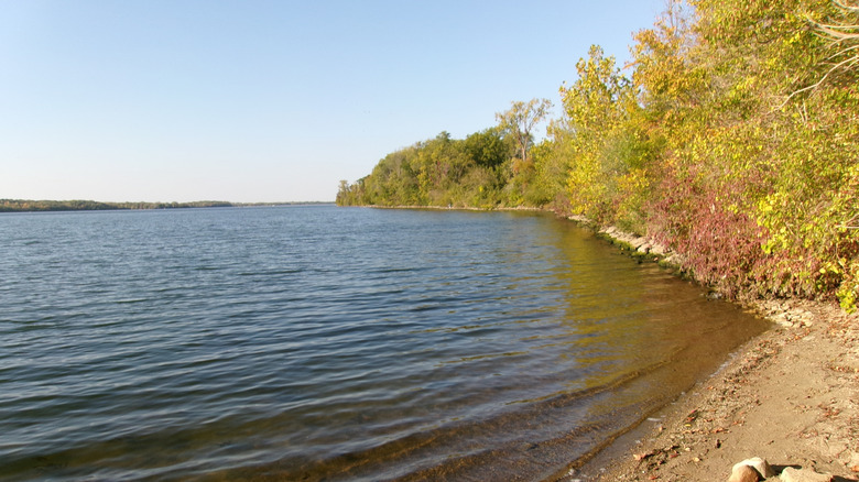 Prairie Creek Reservoir near Muncie, Indiana