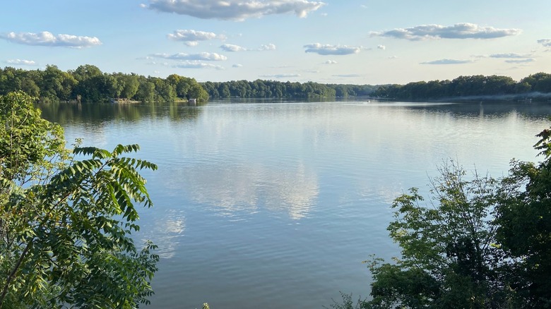 Grove Park in Berrien Springs, Michigan, located on the St. Joseph River