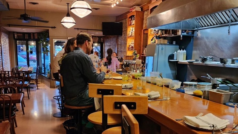 Interior and bar area at Town Council Kitchen and Bar