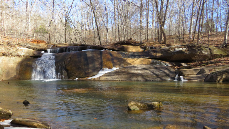 The Fall Creek Falls of the Mayo River