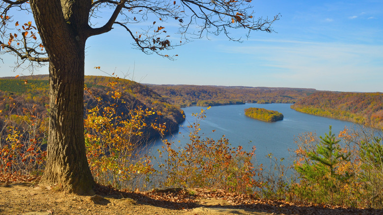 Autumn view from The Pinnacle Overlook in Susquehannock State Park