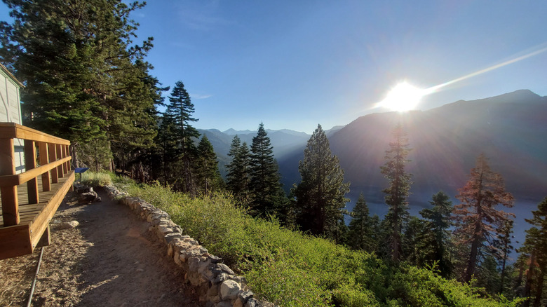 The hike to Angora Ridge with this viewpoint overlooking Lake Tahoe in El Dorado County, California