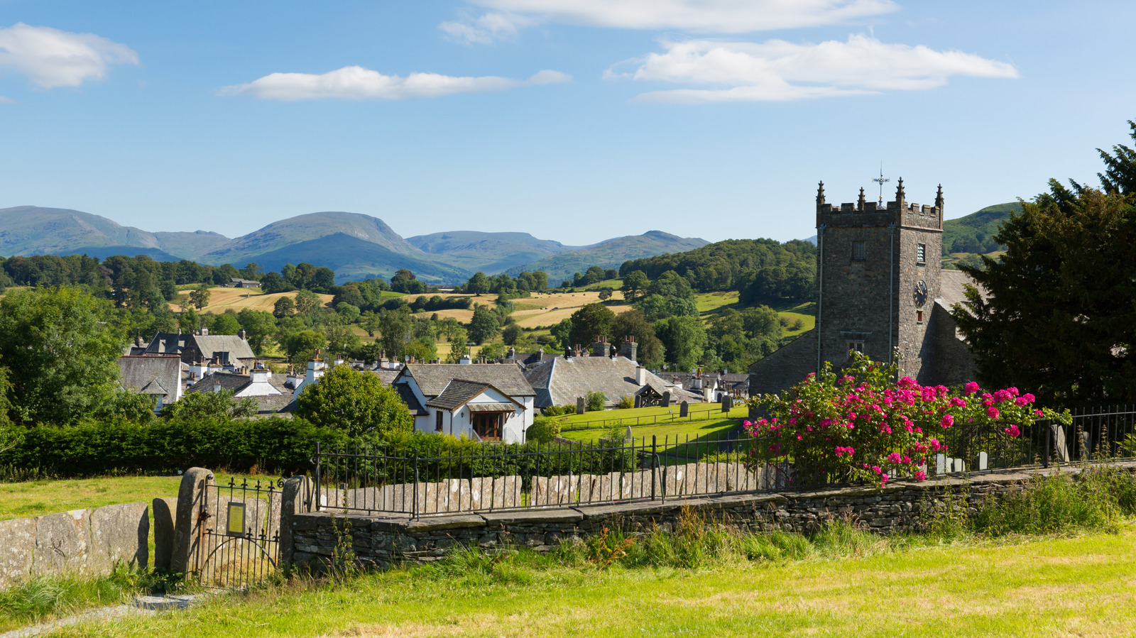 Between Lancaster And Keswick Is A Medieval Village Inside A National Park With Lake Fun, Shops, And No Cars