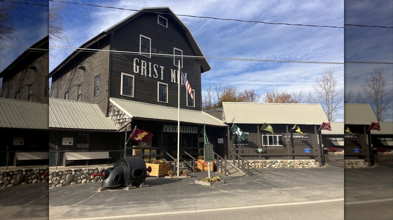 Outside the 19th-century Parshallville Cider Mill