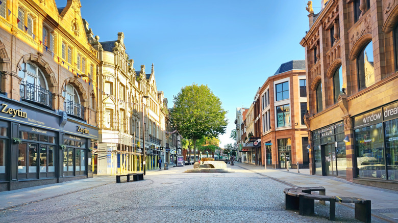 View of Bridge Street in Warrington