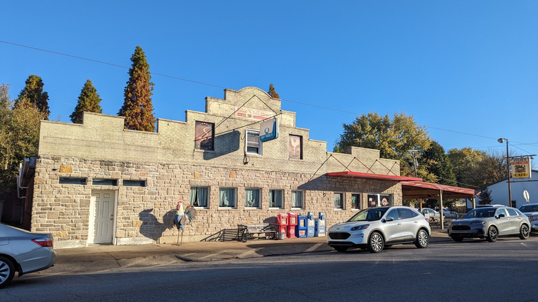 Exterior of Julie's Tell Street Cafe, Tell City, Indiana