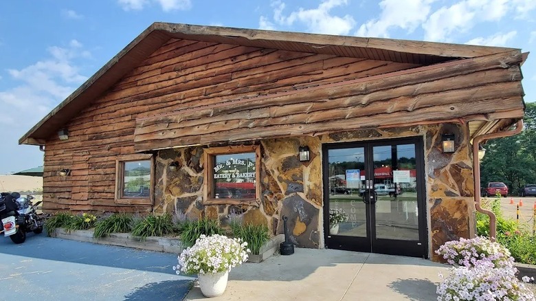 The facade of Mr. and Mrs. P's Eatery and Bakery in Ripon, Wisconsin