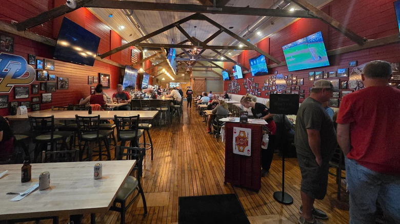 Interior of the Fire Barn