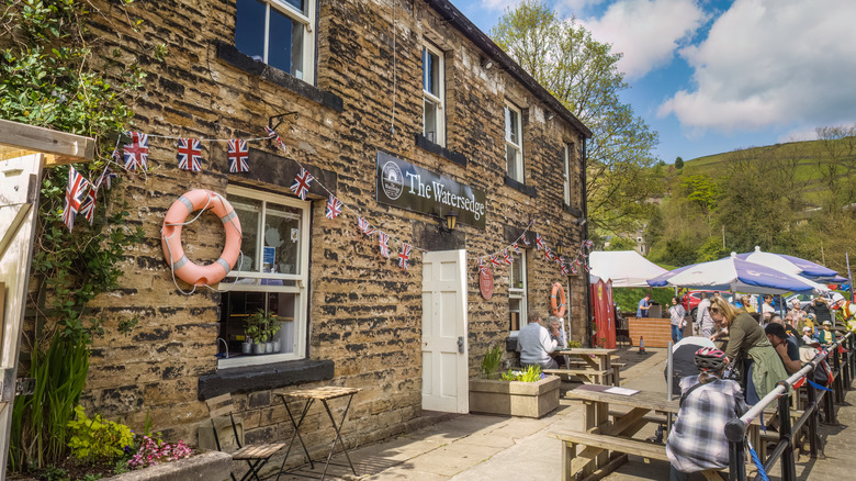 A pub in Marsden