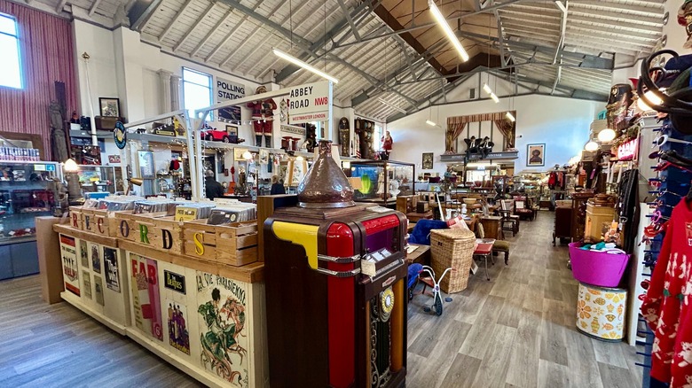 Interior of Briggsy's Emporium in Herne Bay