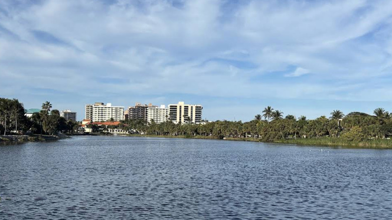 view from Oleta River State Park, North Miami Beach, Florida