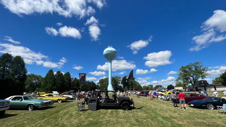 Cedar Grove Holland Festival car show