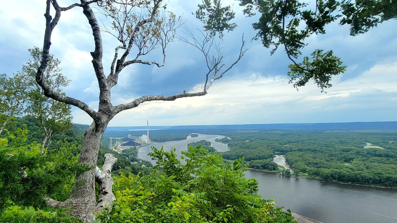 A view from Buena Vista Park in Alma, WI