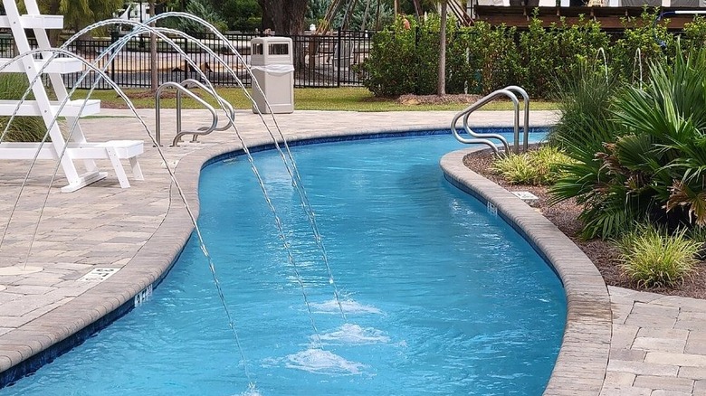 Lazy River at Splash RV Resort in Milton, Florida