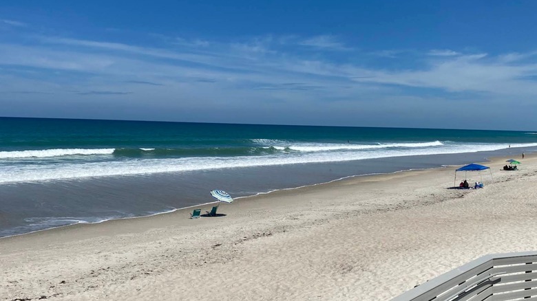 A view of the beach at Juan Ponce de León Landing