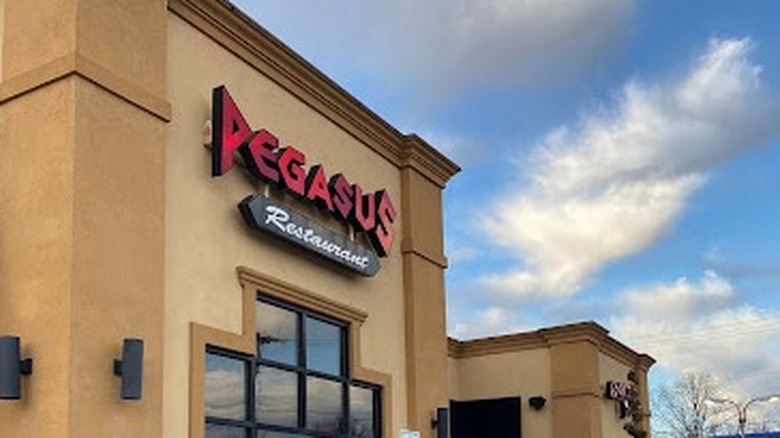 Exterior of Pegasus Restaurant
