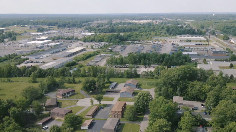 Aerial view of Boardman
