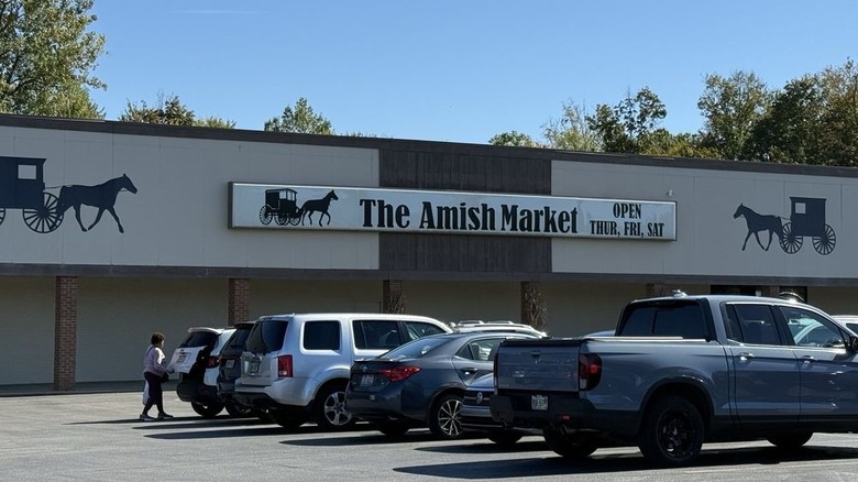 Exterior of the Amish Market