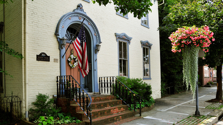 Historic facades in downtown Shippensburg