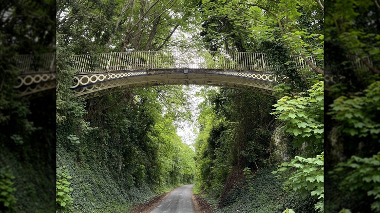 Bridge along the Ladies Walk in Andover, U.K.
