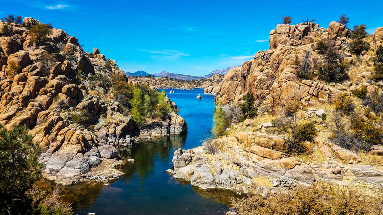 Watson Lake near Prescott, Arizona, from the Peavine Trail