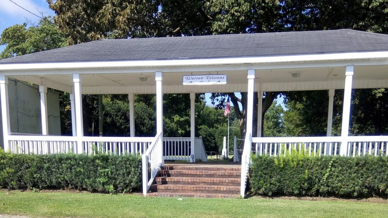 Bandstand at Warsaw Veterans park