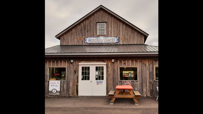 Outside of Sweet Life Country Store.