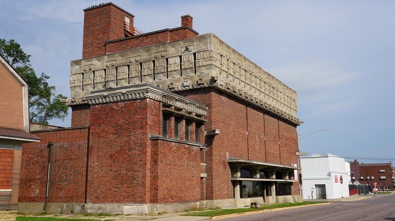 Exterior of A.D. German Warehouse in Richland Center, Wisconsin