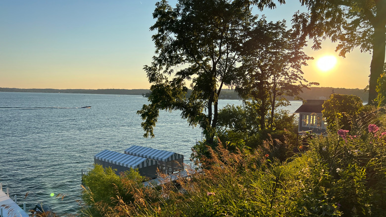 A view of Geneva Lake, Wisconsin