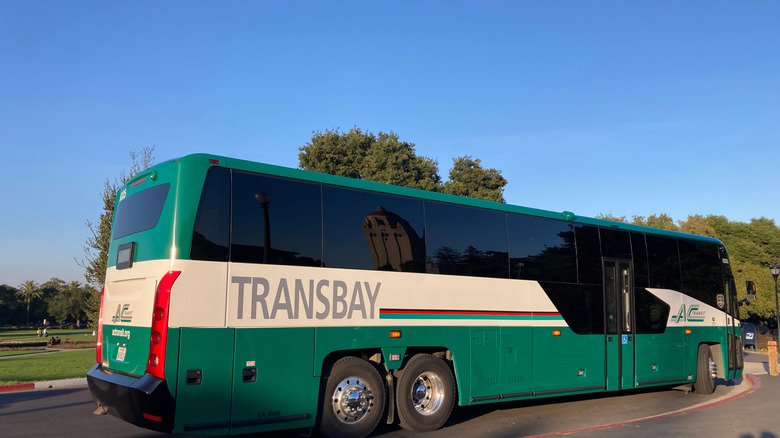 The Transbay coach bus between San Francisco and Berkeley