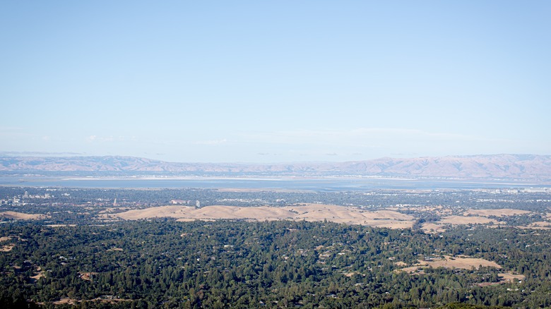 The sweeping views from the Windy HIll Open Space Preserve