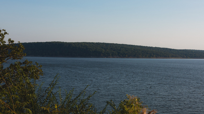 expansive Fort Gibson Lake views at Sequoyah State Park, Oklahoma