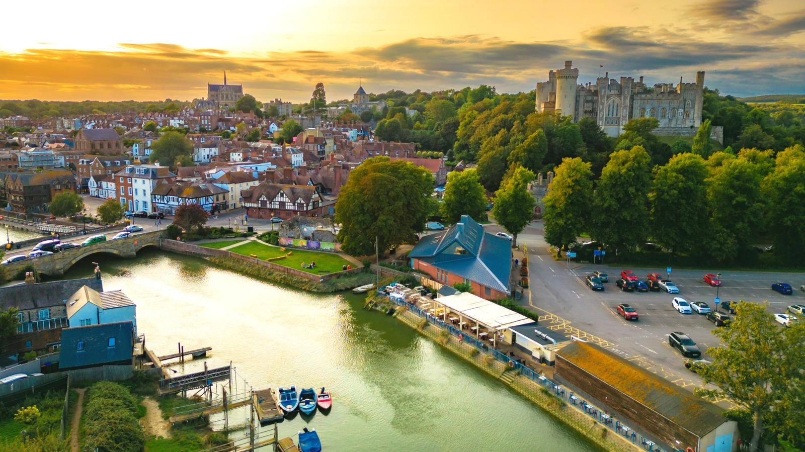Between Worthing And Chichester Is A Charming Town With Wetland Trails, A Scenic Castle, And Wildlife