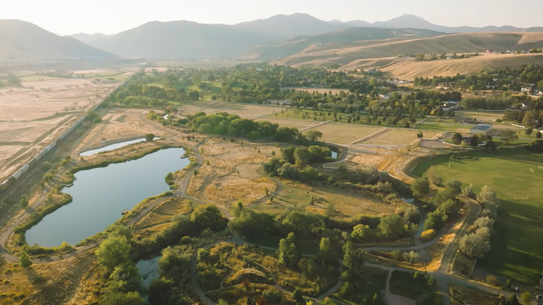 Aerial view of Chubbuck