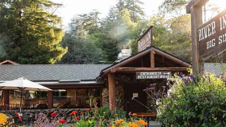 Exterior of Big Sur River Inn