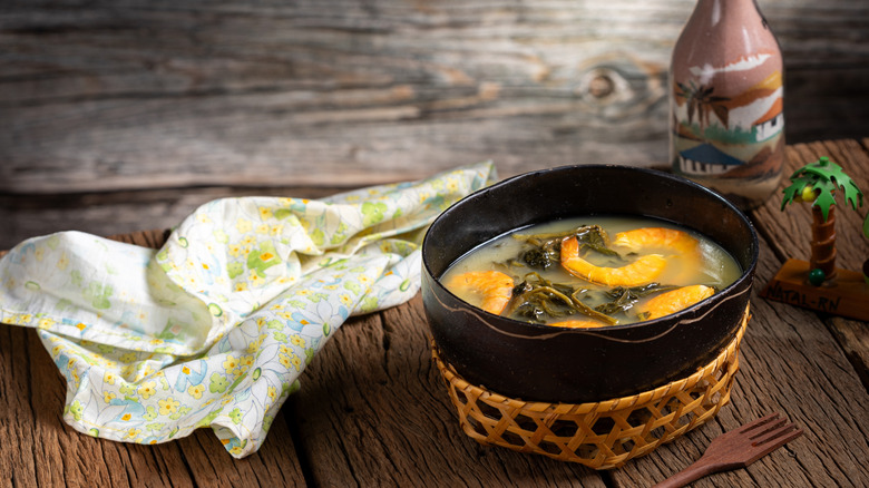 Tacacá, typical food from the Brazilian Amazon, popular in the city of Belém