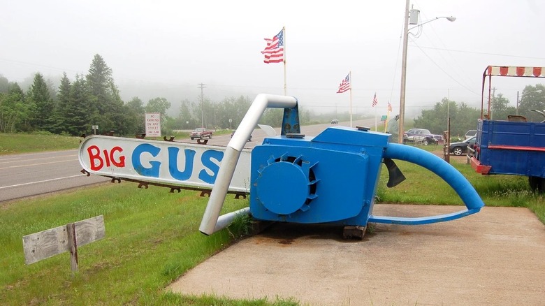 "Big Gus" on a cloudy day