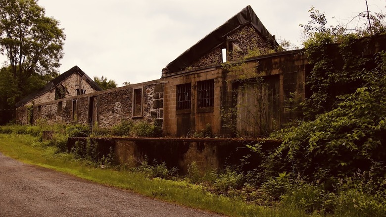 The last remaining building from Bridgewater's iron foundries.