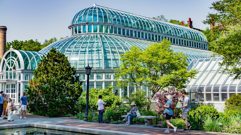 Brooklyn Botanic Garden's conservatory
