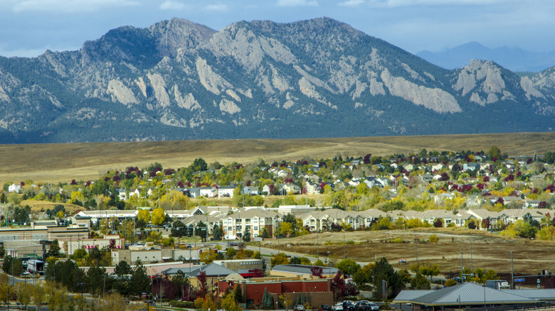 Broomfield, Colorado, sits amid the Rocky Mountains.